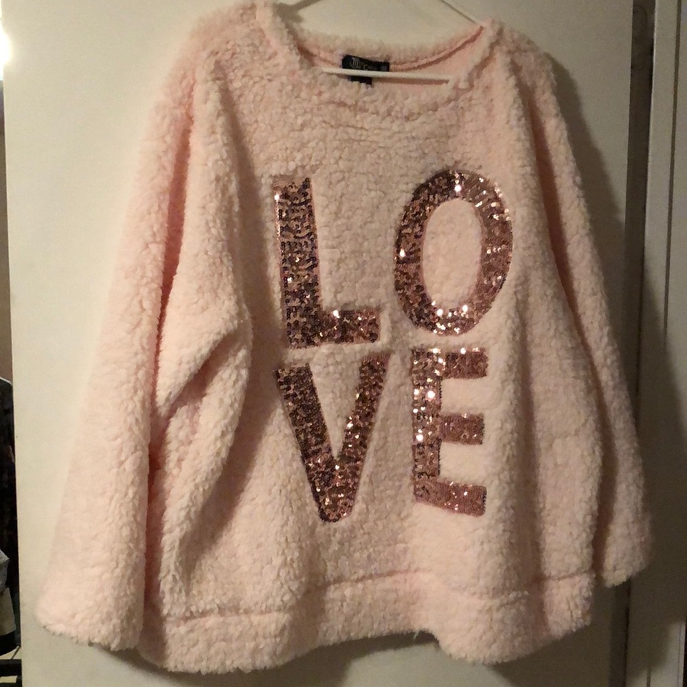Fluffy sweater